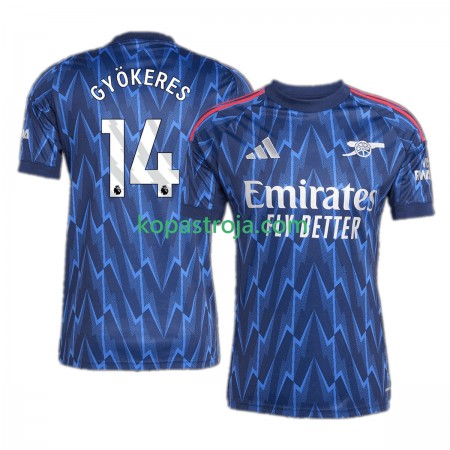 Billiga Fotbollströjor Arsenal Viktor Gyokeres 14 Borta tröja 2025/26 Kortärmad